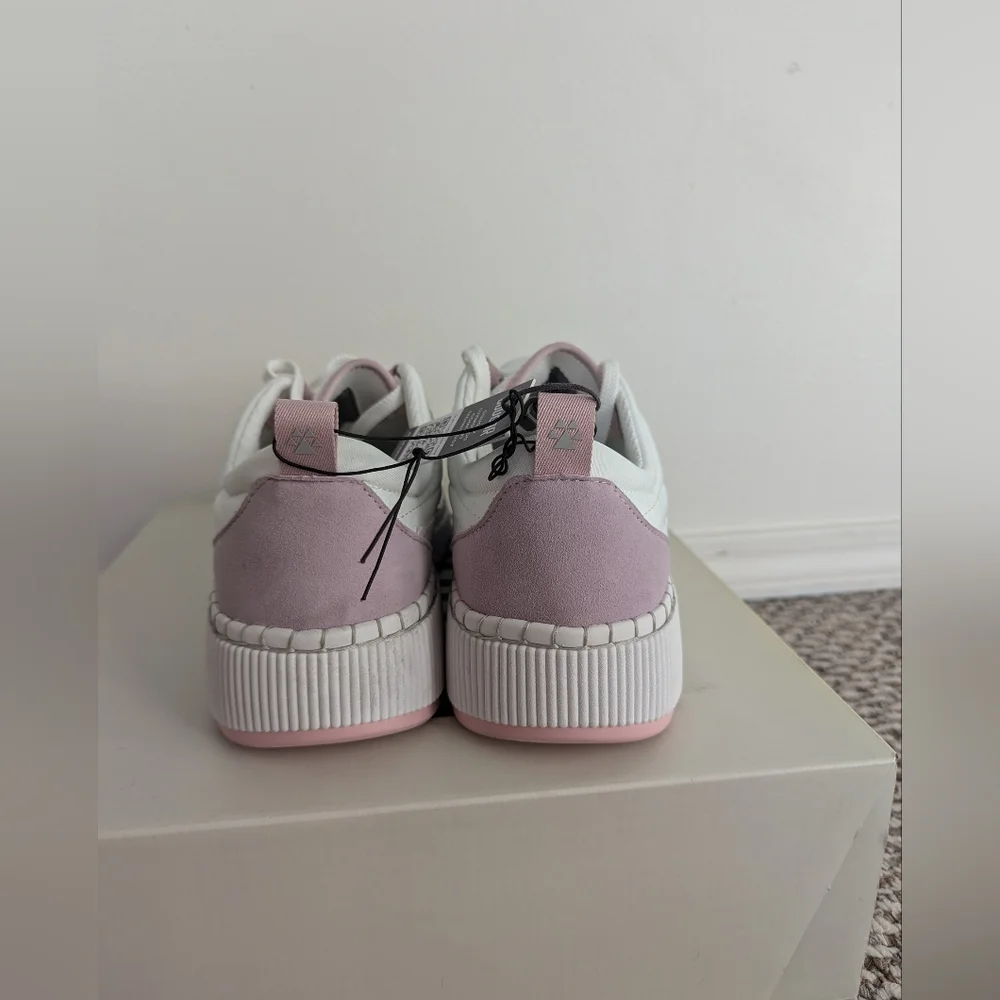 Cougar Sayah Women's Sneaker White Gray & Pink Size 9.5.